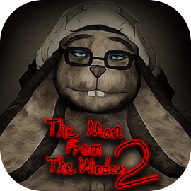 The mann on  window 2