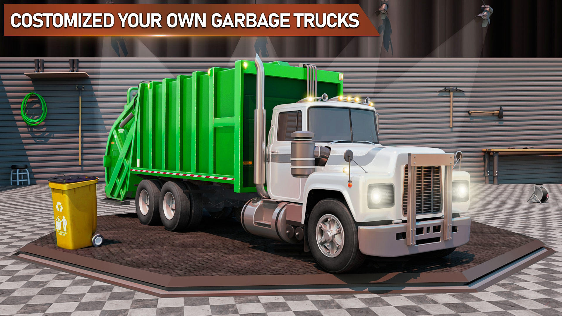 Скриншот игры Garbage Truck Driving Games 3d