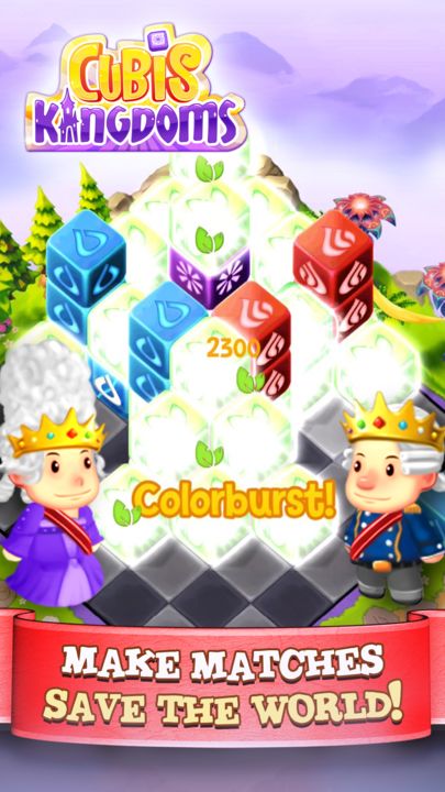 Screenshot 1 of Cubis Kingdoms - A Match 3 Puzzle Adventure Game 