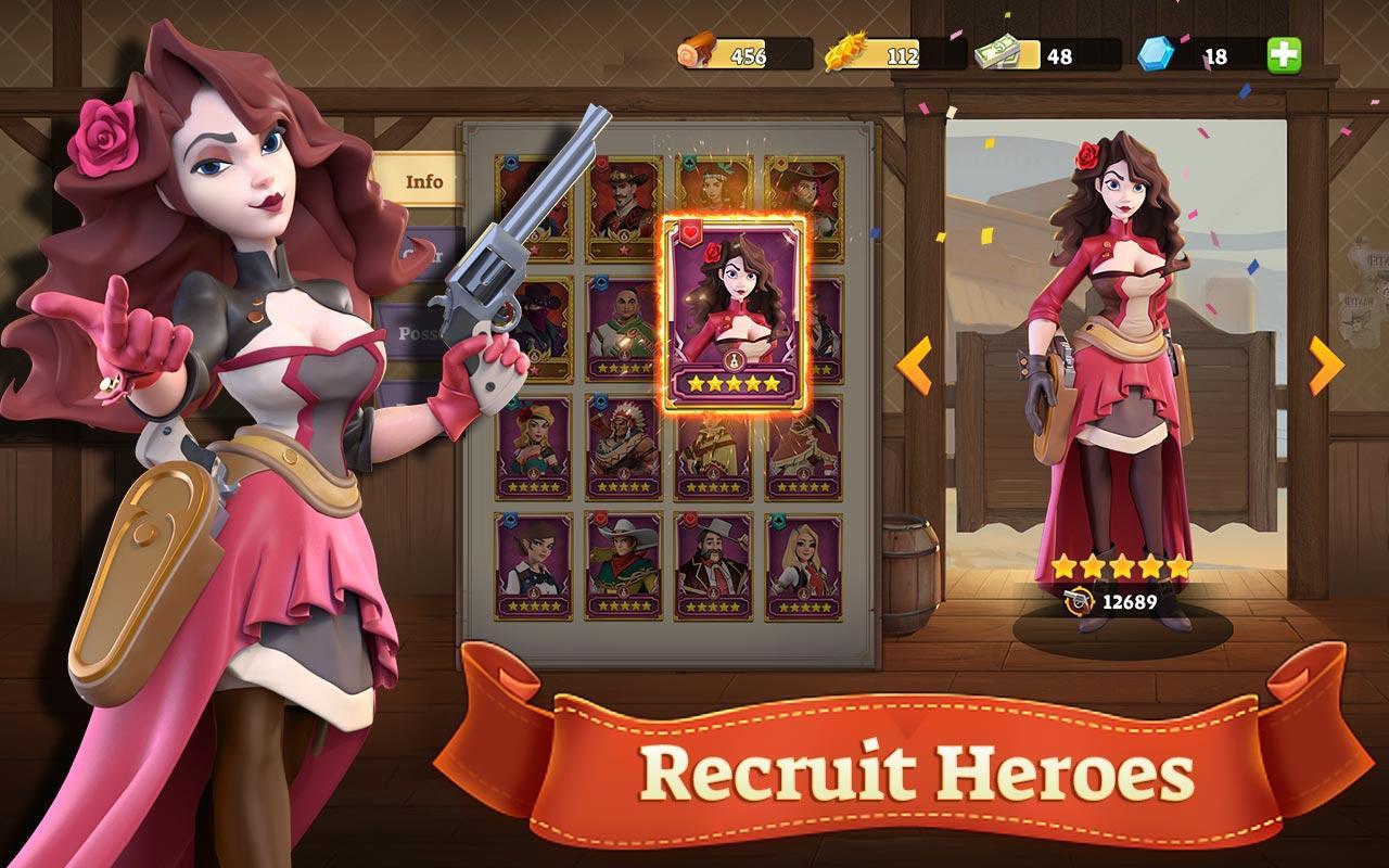 West Heroes Game Screenshot