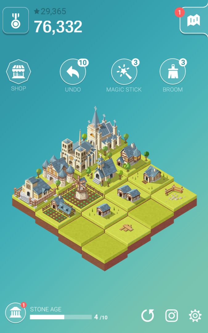 2048 時代傳奇 : 文明城市建設遊戲截圖