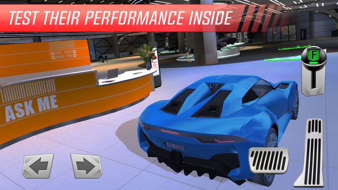Luxury Car: Showroom Driver ภาพหน้าจอเกม