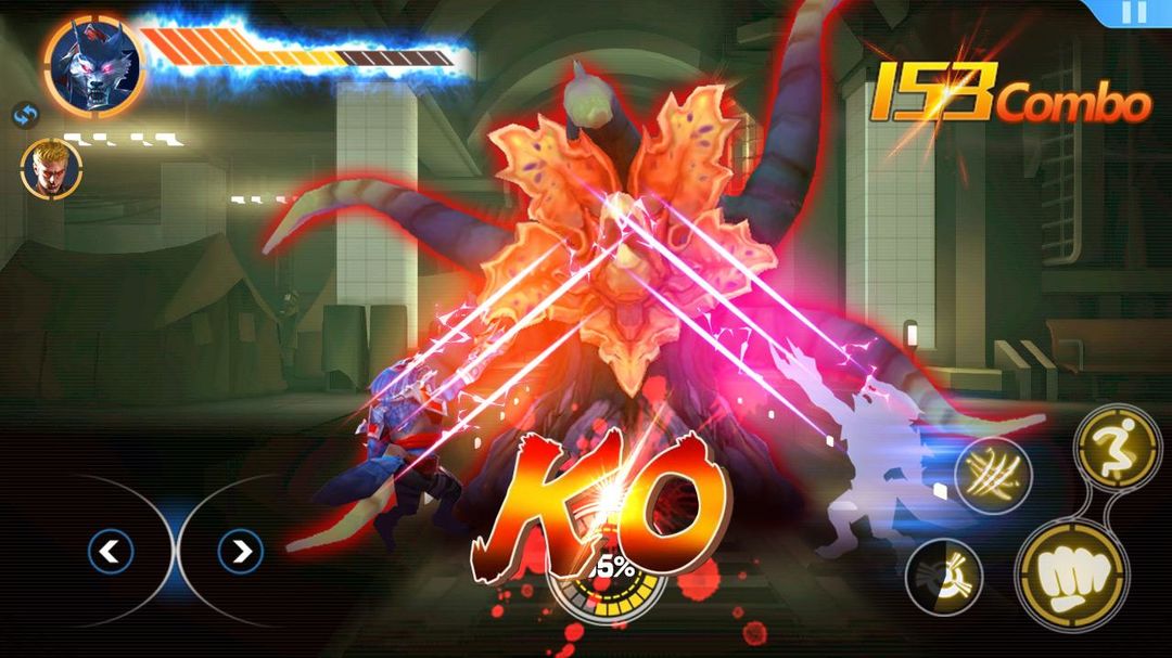 Screenshot of Ninja Wolfman-Best  Fighter