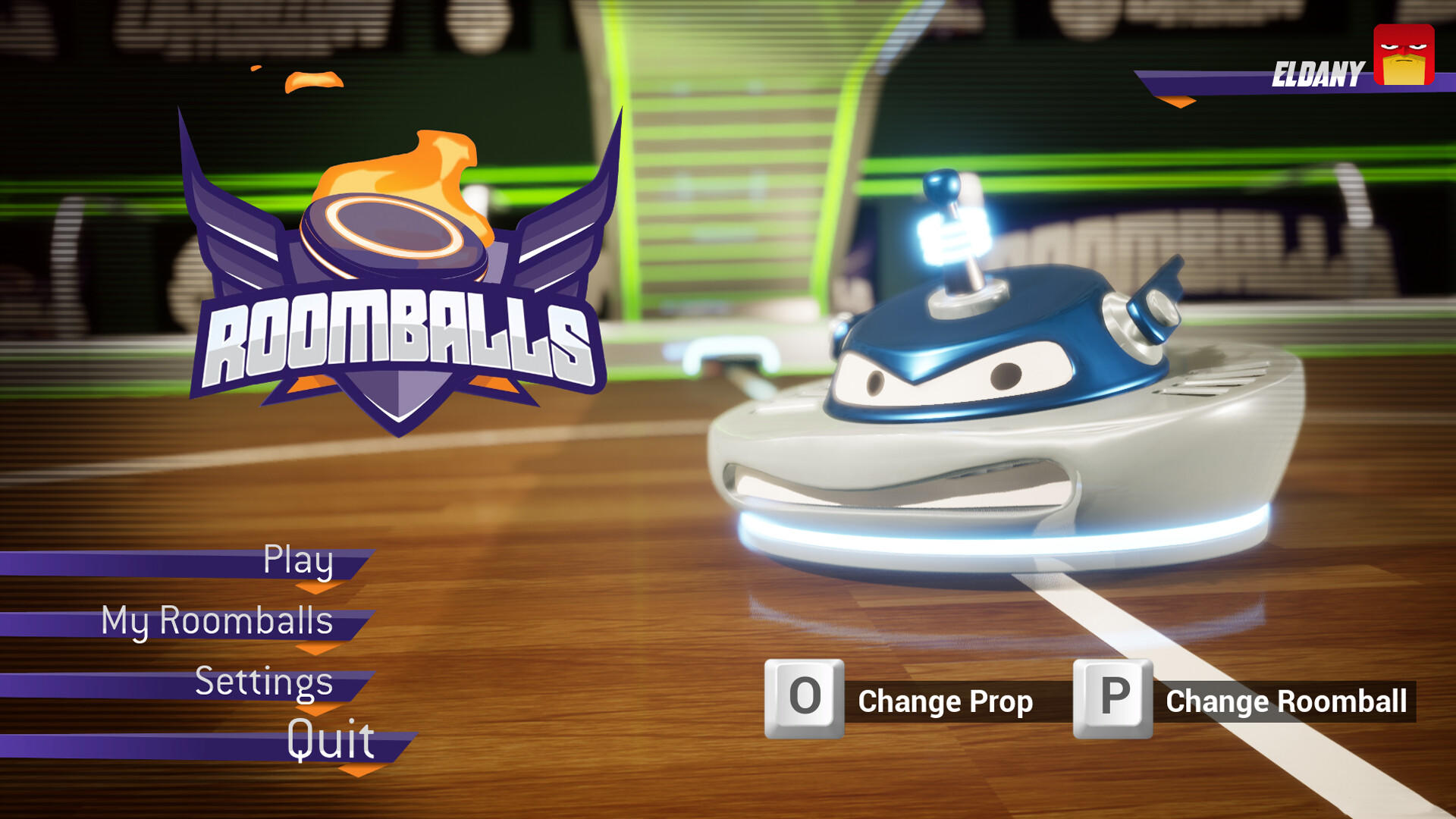 Roomballs 게임 스크린 샷