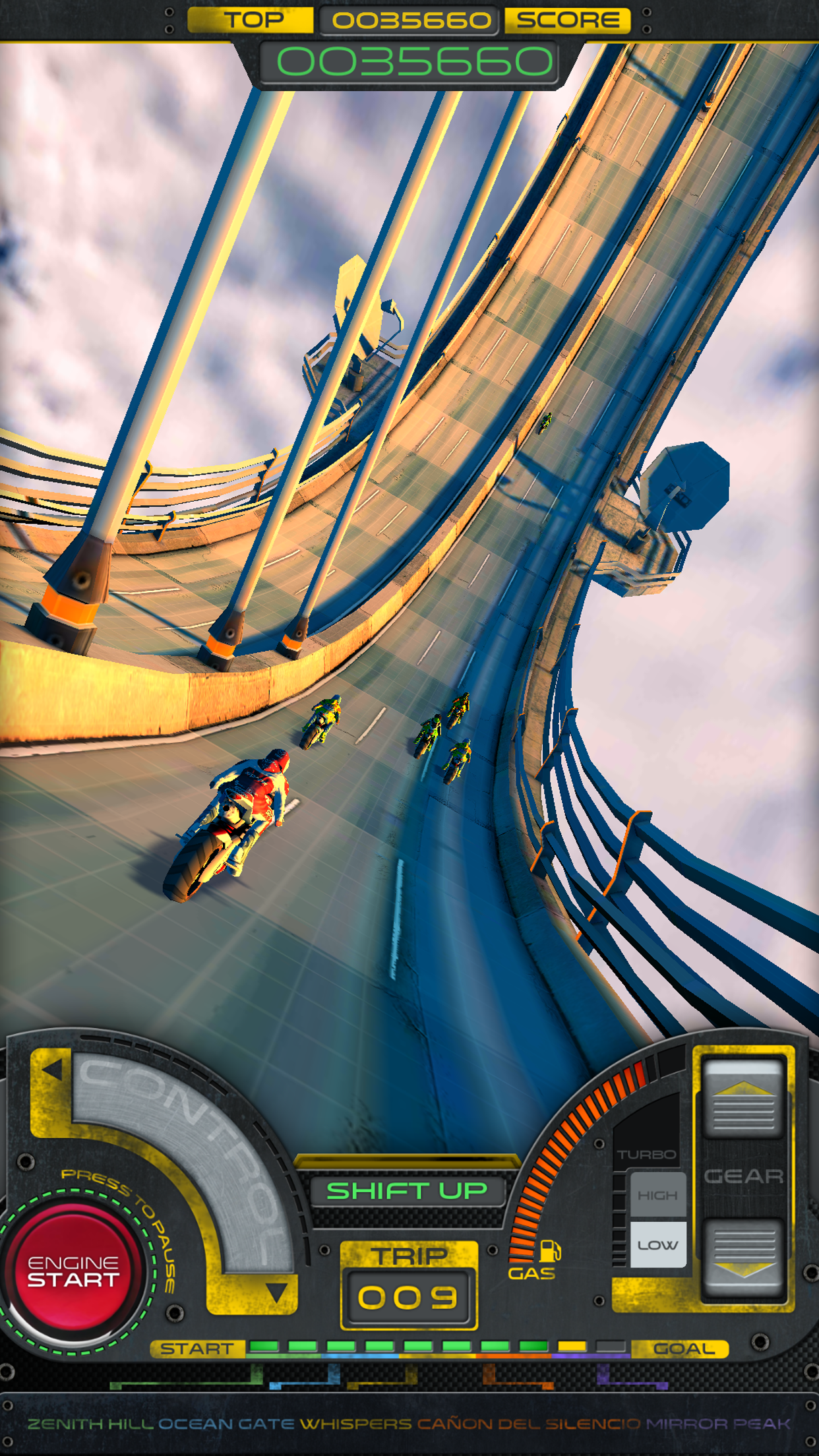Moto RKD dash Game Screenshot