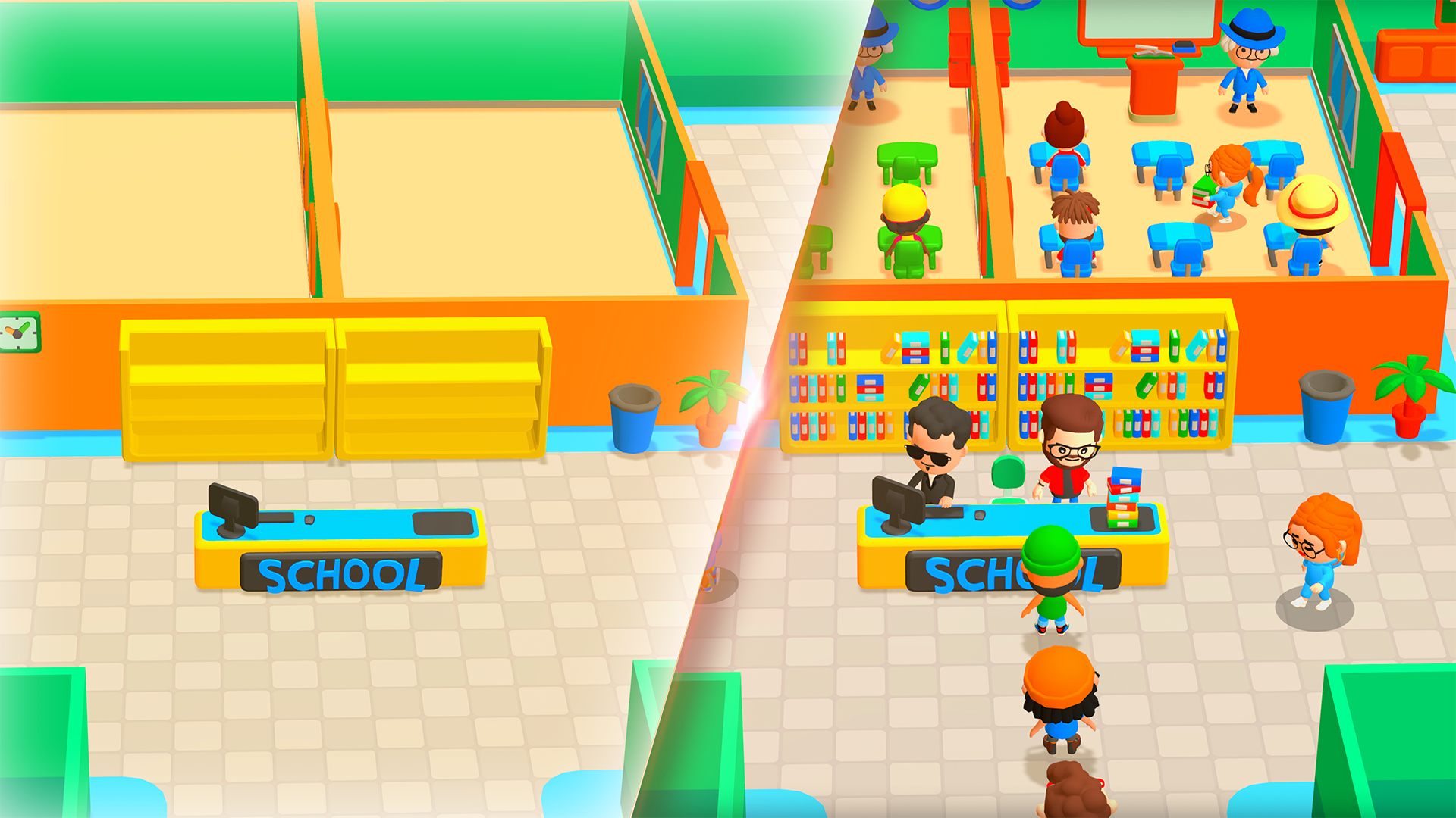 Perfect School Simulator Game Game Screenshot