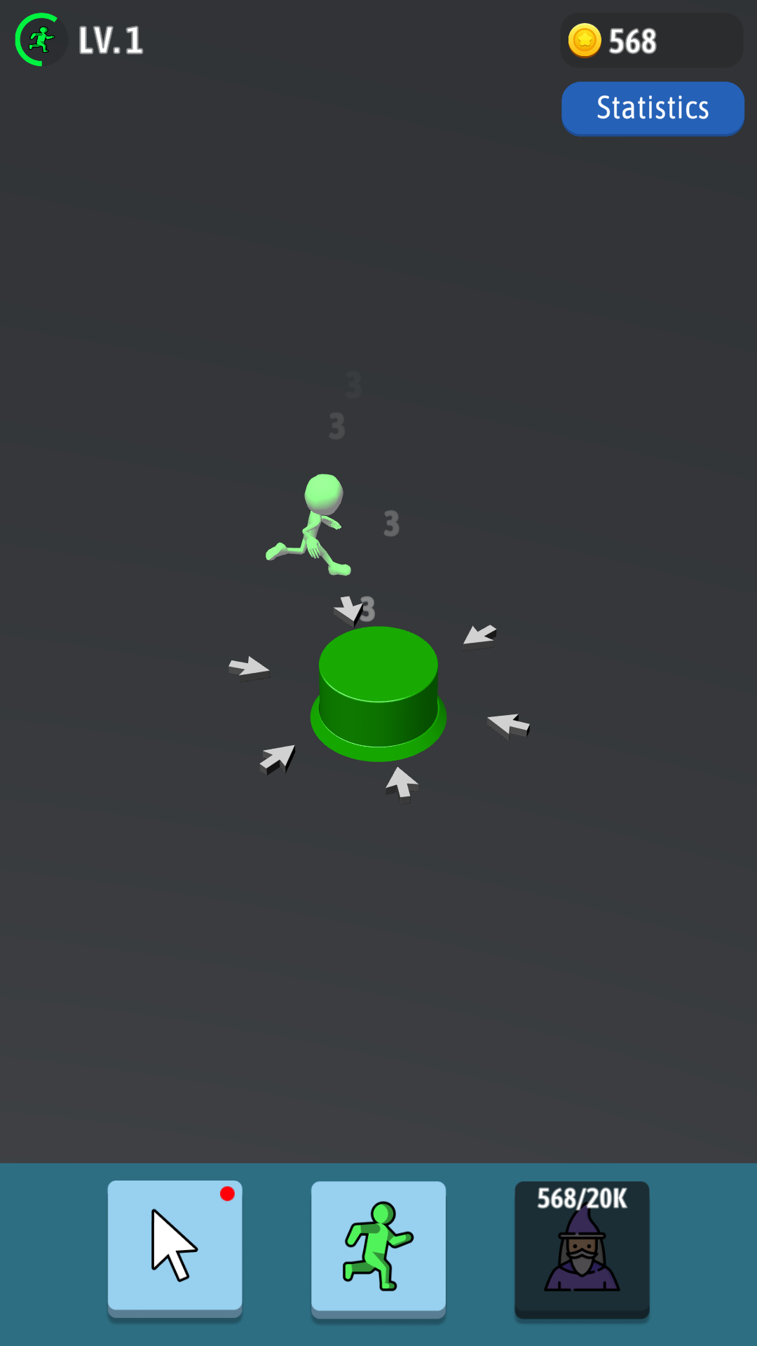 Screenshot 1 of Botón verde inactivo 1.5.4