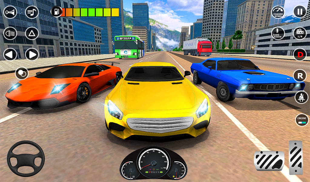 Traffic Driving-Racing Master Game Screenshot