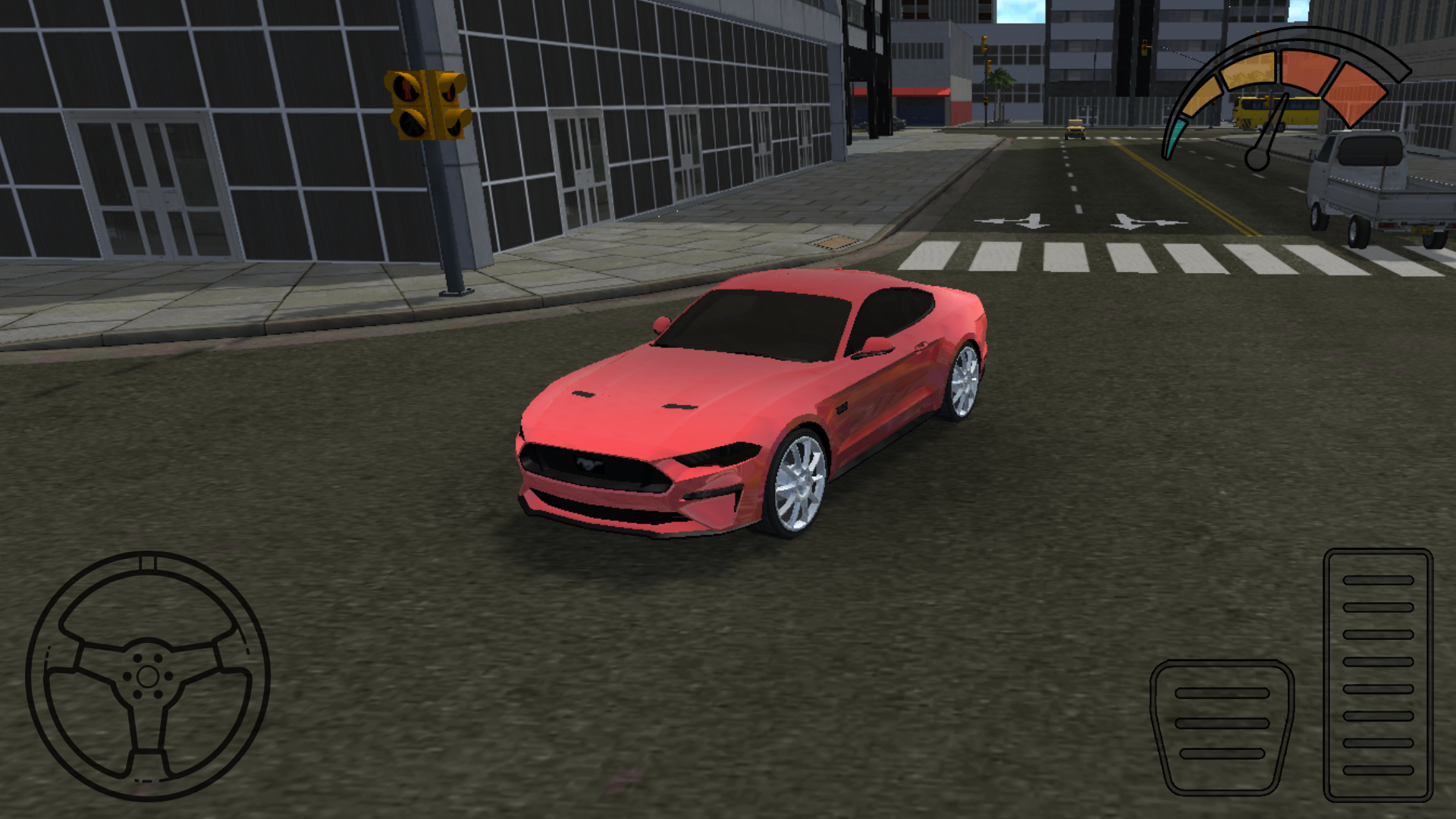 Captura de Tela do Jogo Drive Ford Mustang GT500 Sim