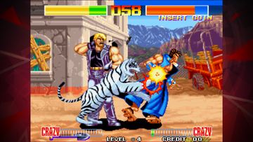 AGGRESSORS OF DARK KOMBAT Game Screenshot