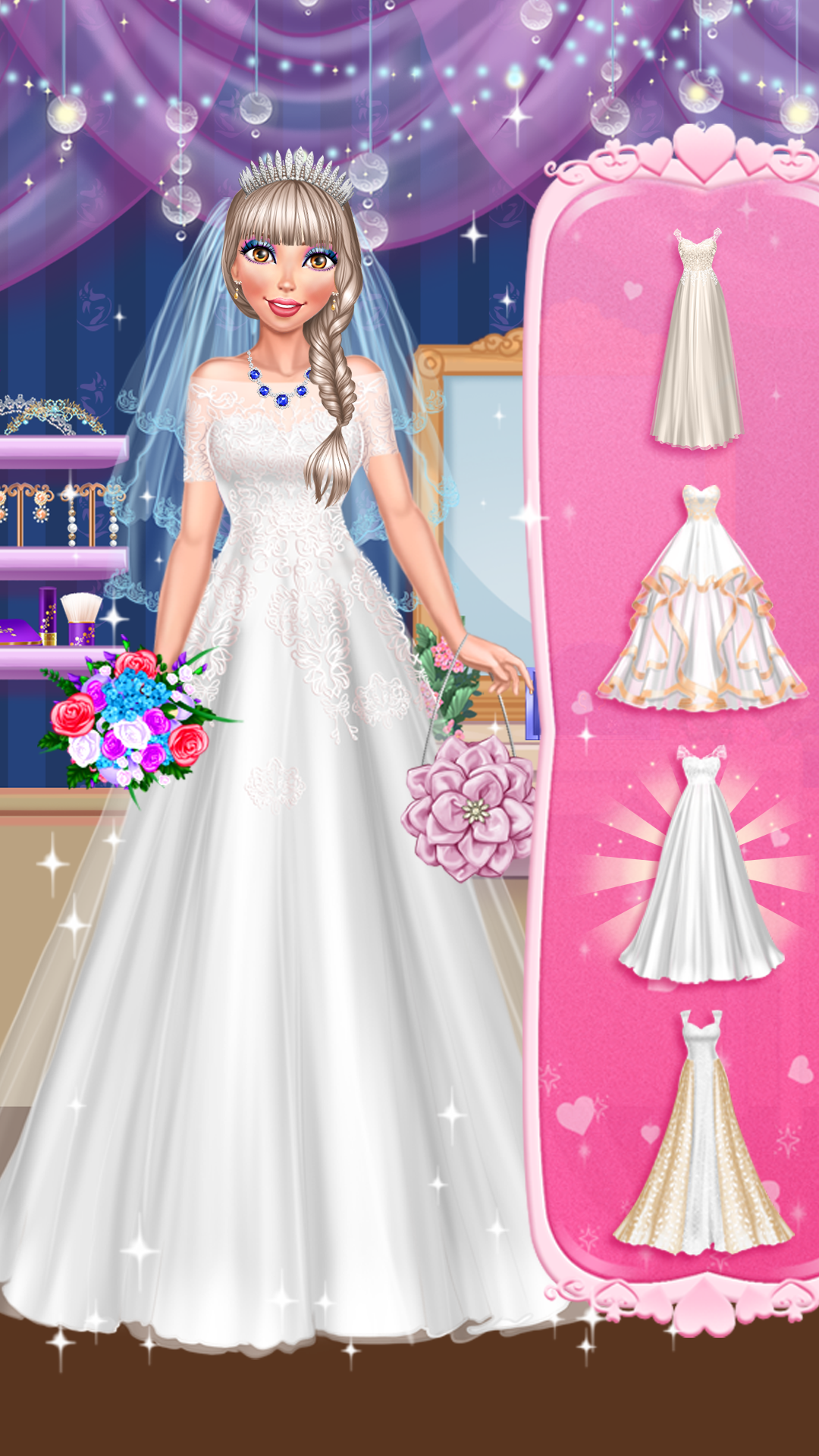 Blondie Bride Perfect Wedding Game Screenshot