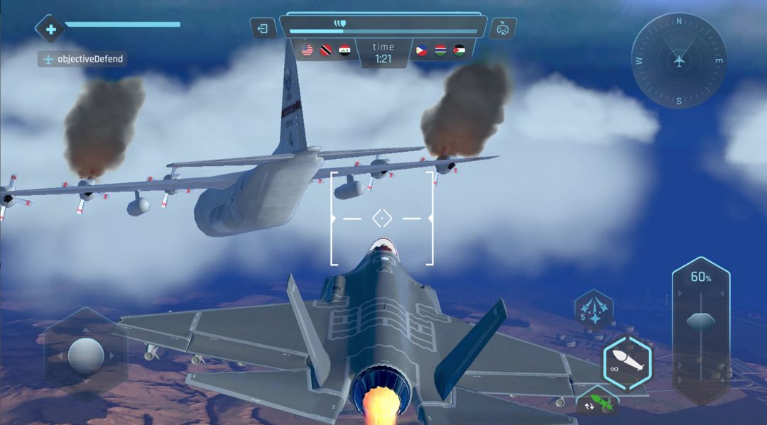 Screenshot of Sky Fighters