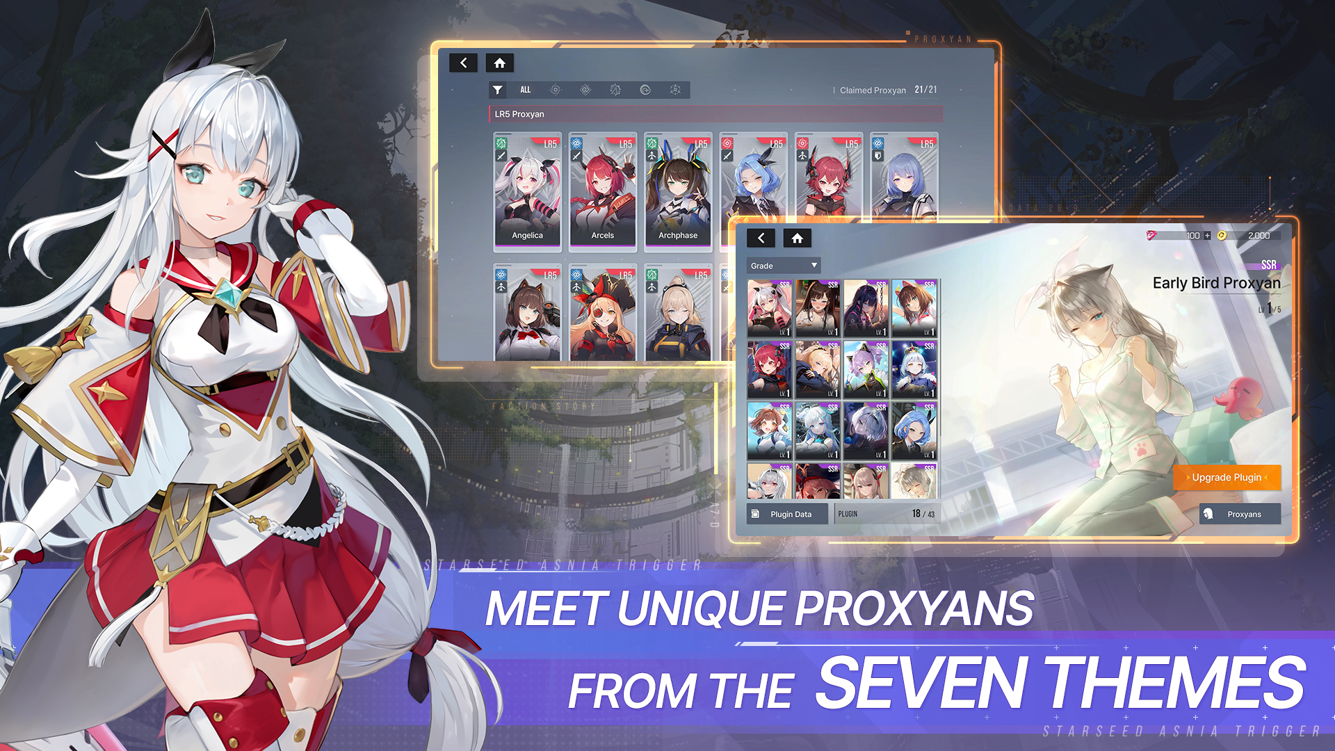 STARSEED: Asnia Trigger Game Screenshot