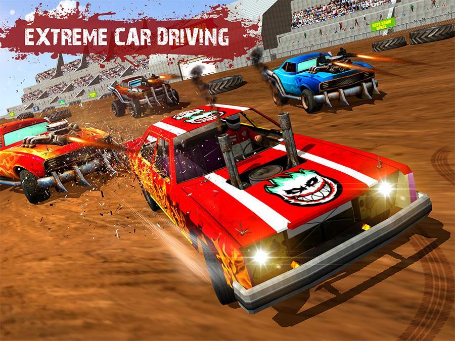 Demolition Derby Real Car Wars Game Screenshot