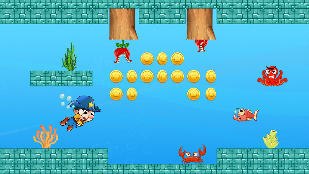 Screenshot of Super Bino 2: Adventure World