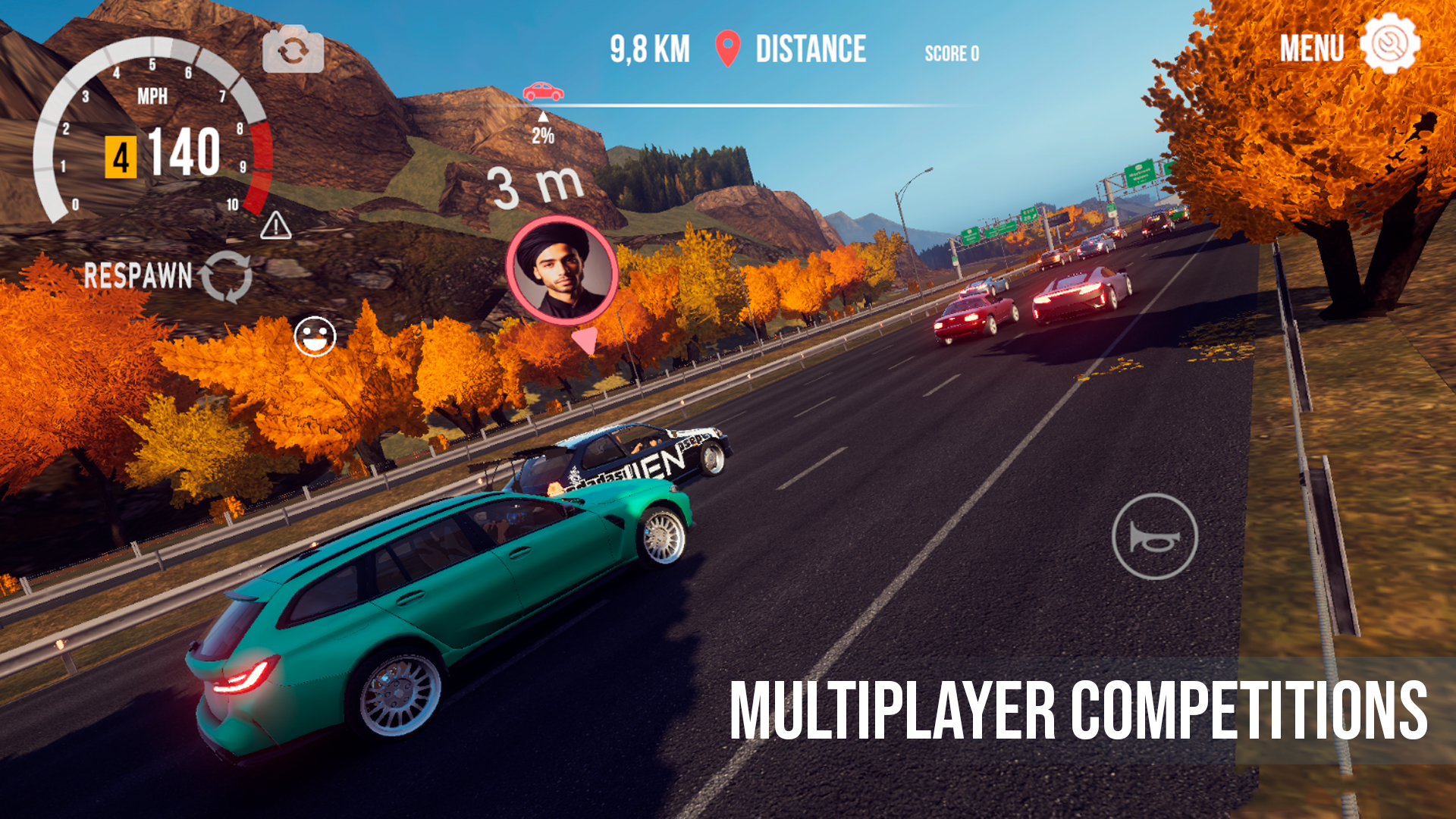 Screenshot of CPM Traffic Racer