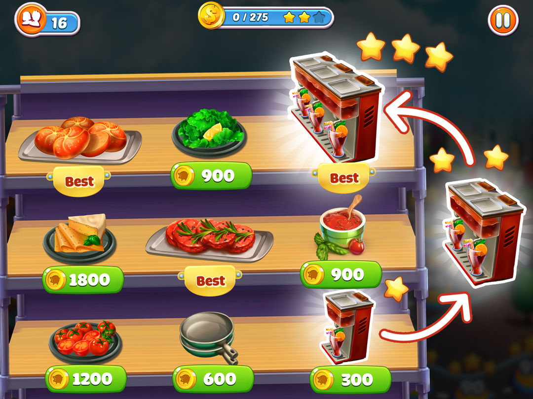 Screenshot of Cook It - Restaurant Games