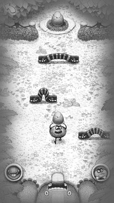 Bad Hungry Monster Game Screenshot