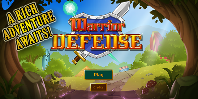 Warrior Defense Game Screenshot