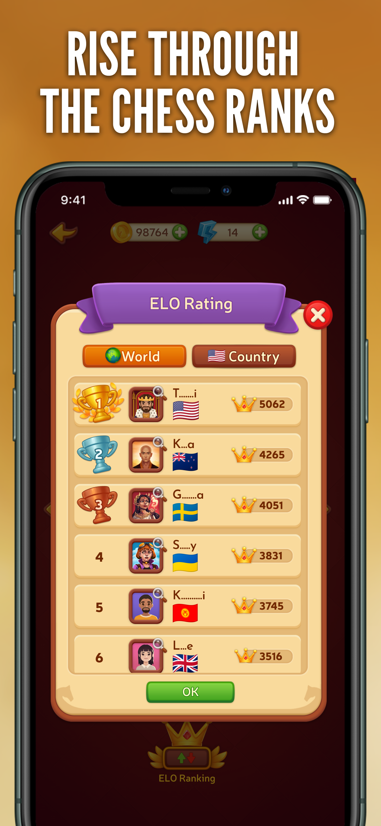 Chess - Clash of Kings ภาพหน้าจอเกม