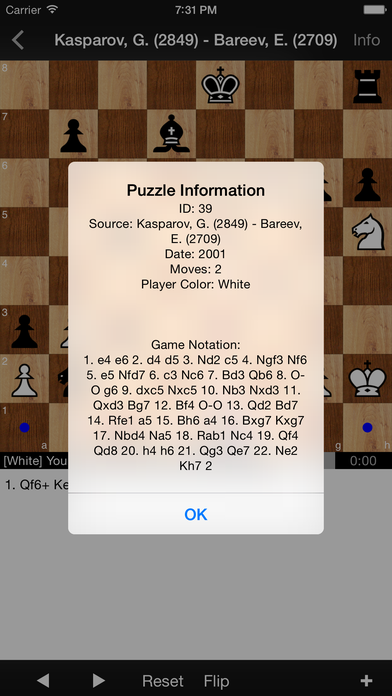 Chess Puzzles: World Champions screenshot game