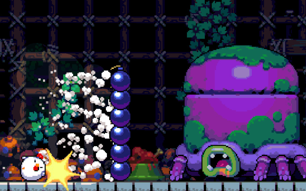 Bomb Chicken ภาพหน้าจอเกม