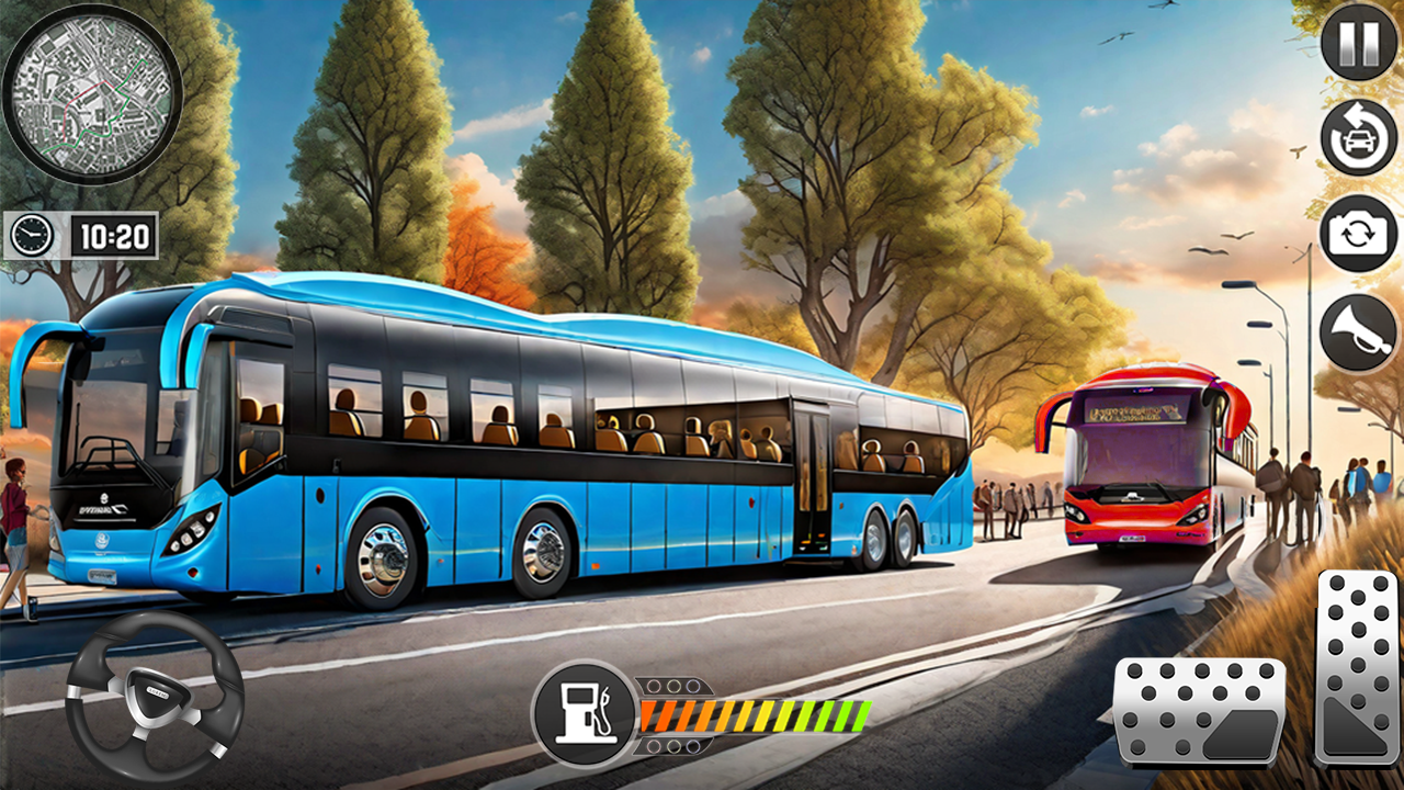 Bus Simulator Games 3D遊戲截圖