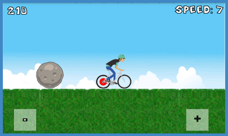 Happy in Wheels Game Screenshot