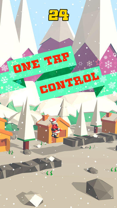 Swipe Santa Game Screenshot