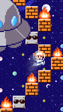 Action Games - Super Stairs - Game Screenshot