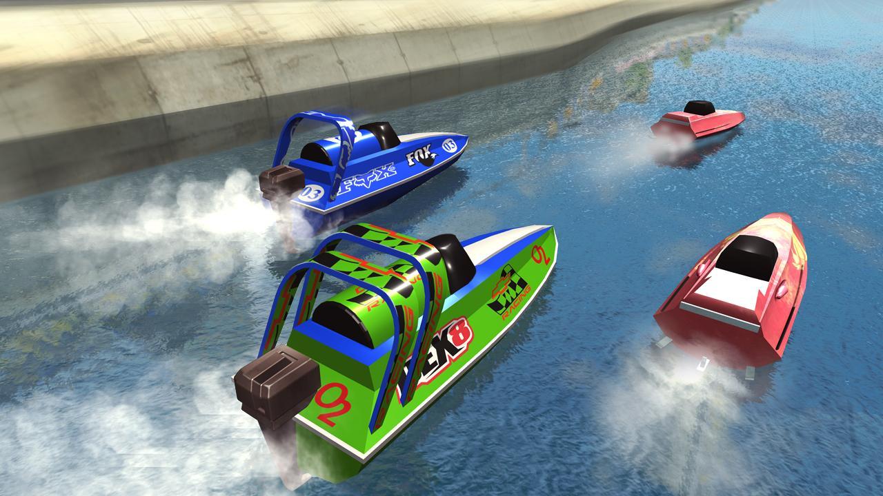 Speed Boat Racing ゲームのスクリーンショット