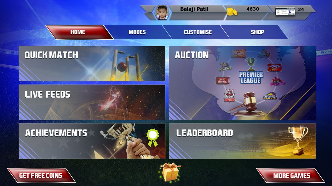 Real Cricket™ Premier League screenshot game