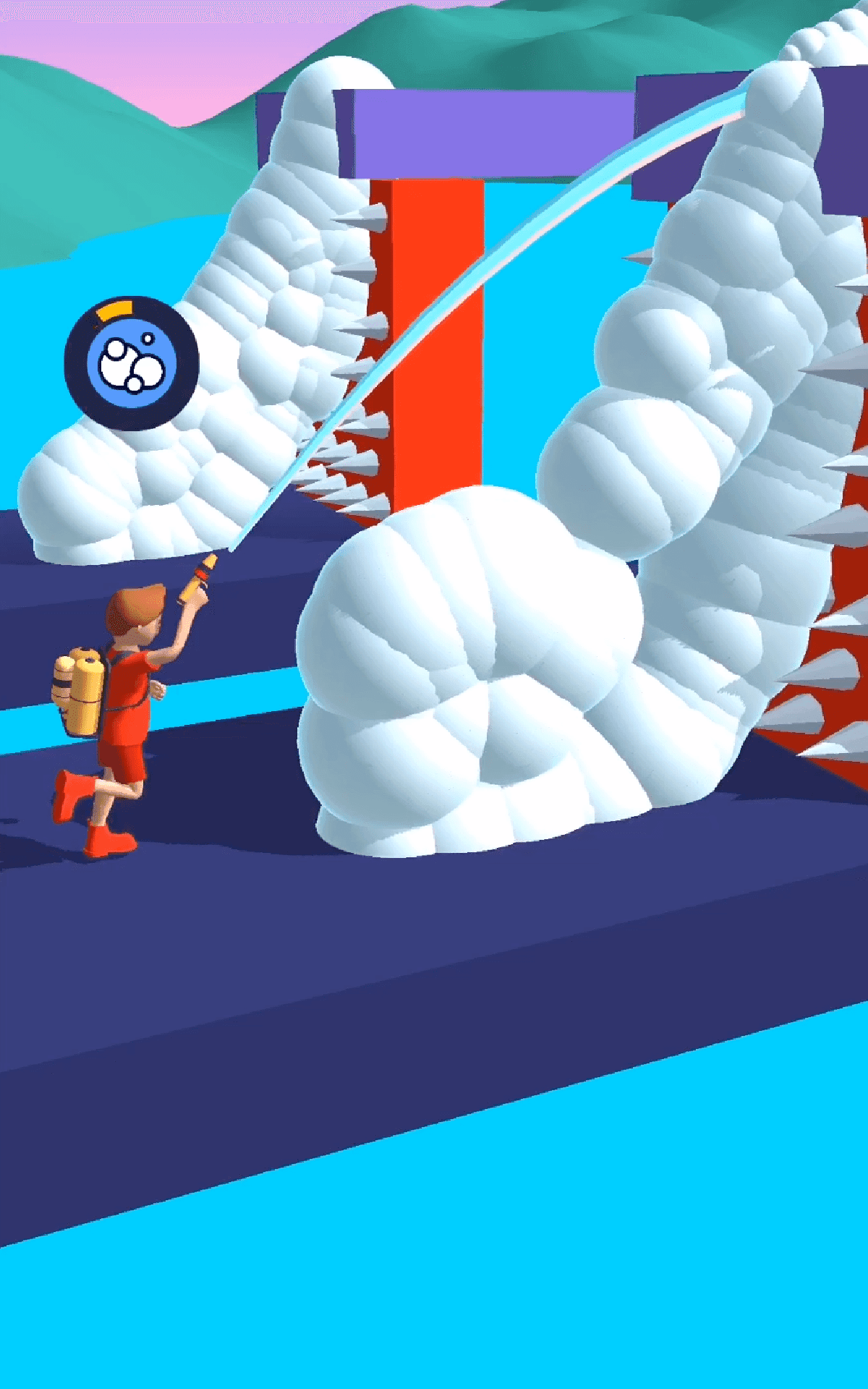 Foam Climber Game Screenshot