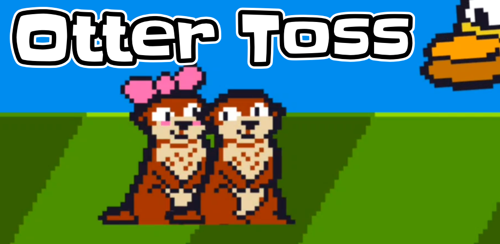 Screenshot of the video of Otter Toss