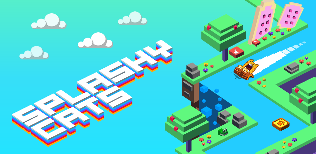 Splashy Cats: Endless ZigZag! screenshot