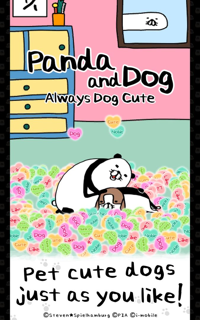 Screenshot of Panda and Dog：Always Dog Cute