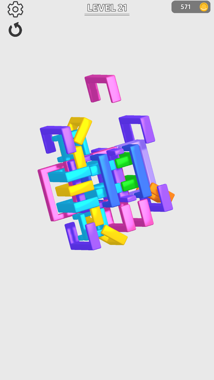 Screenshot of U Shape Puzzle