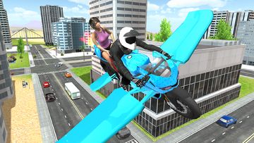 Flying Motorbike Simulator Game Screenshot