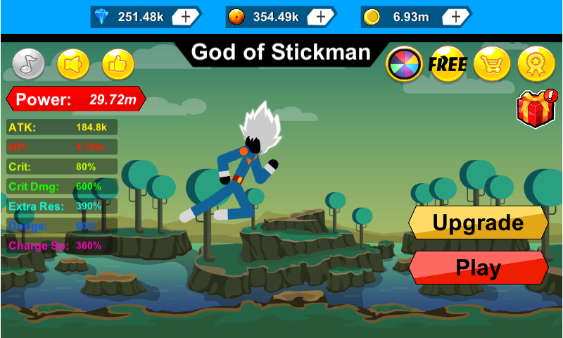 Stick Z Dragon : Super Game Screenshot