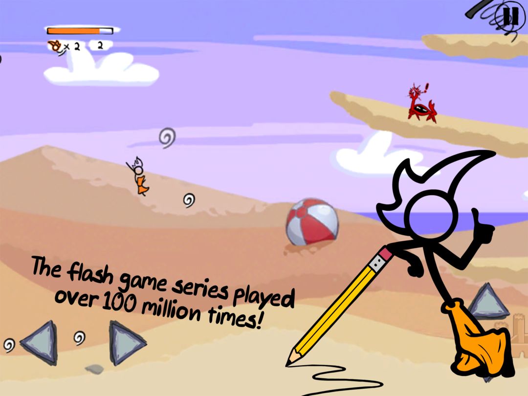Fancy Pants Adventures screenshot game