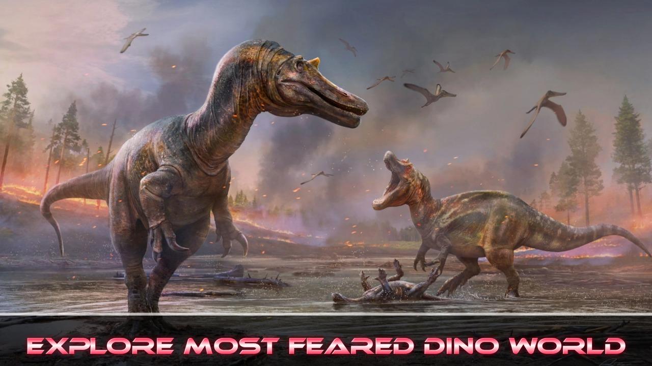 T-Rex Dinosaur Survival Sim 3D::Appstore for Android