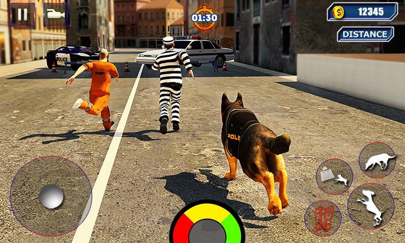 Police Dog 3D : Crime Chase ภาพหน้าจอเกม