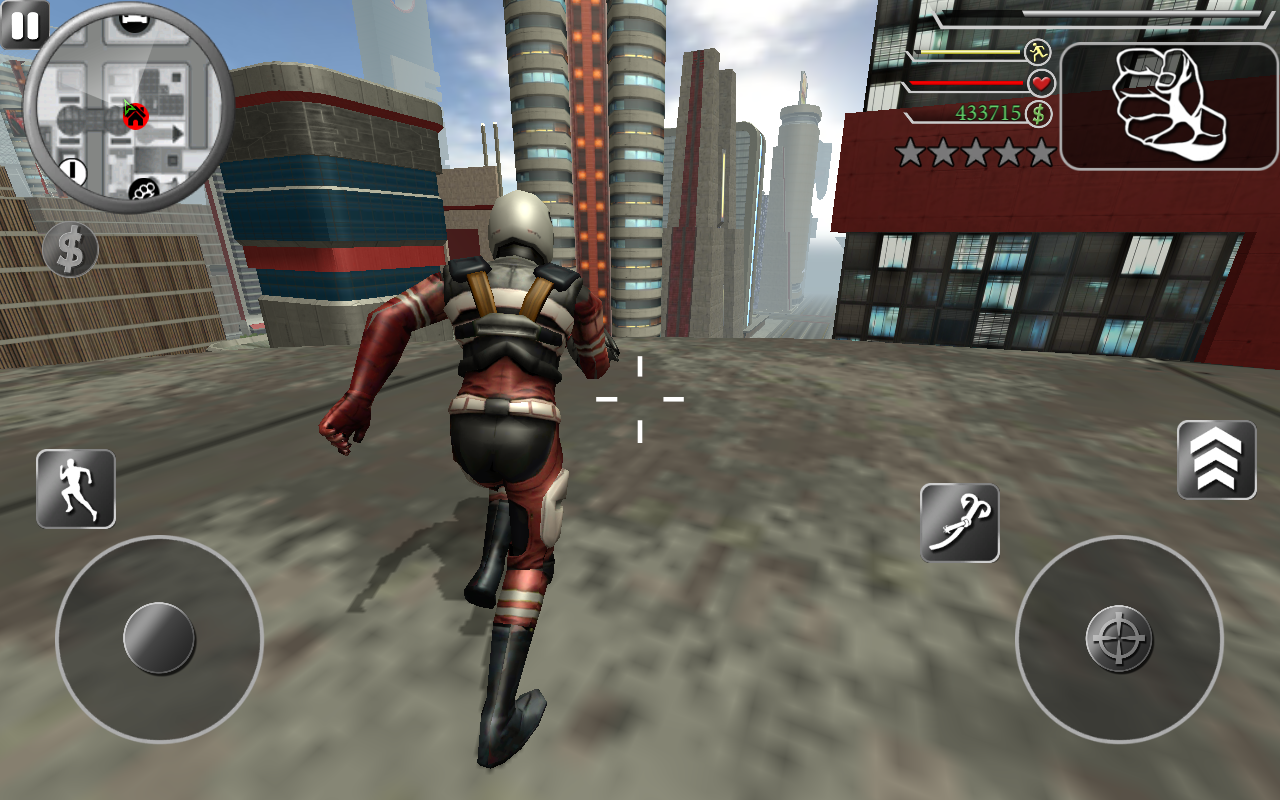 Rope Superhero Unlimited screenshot game