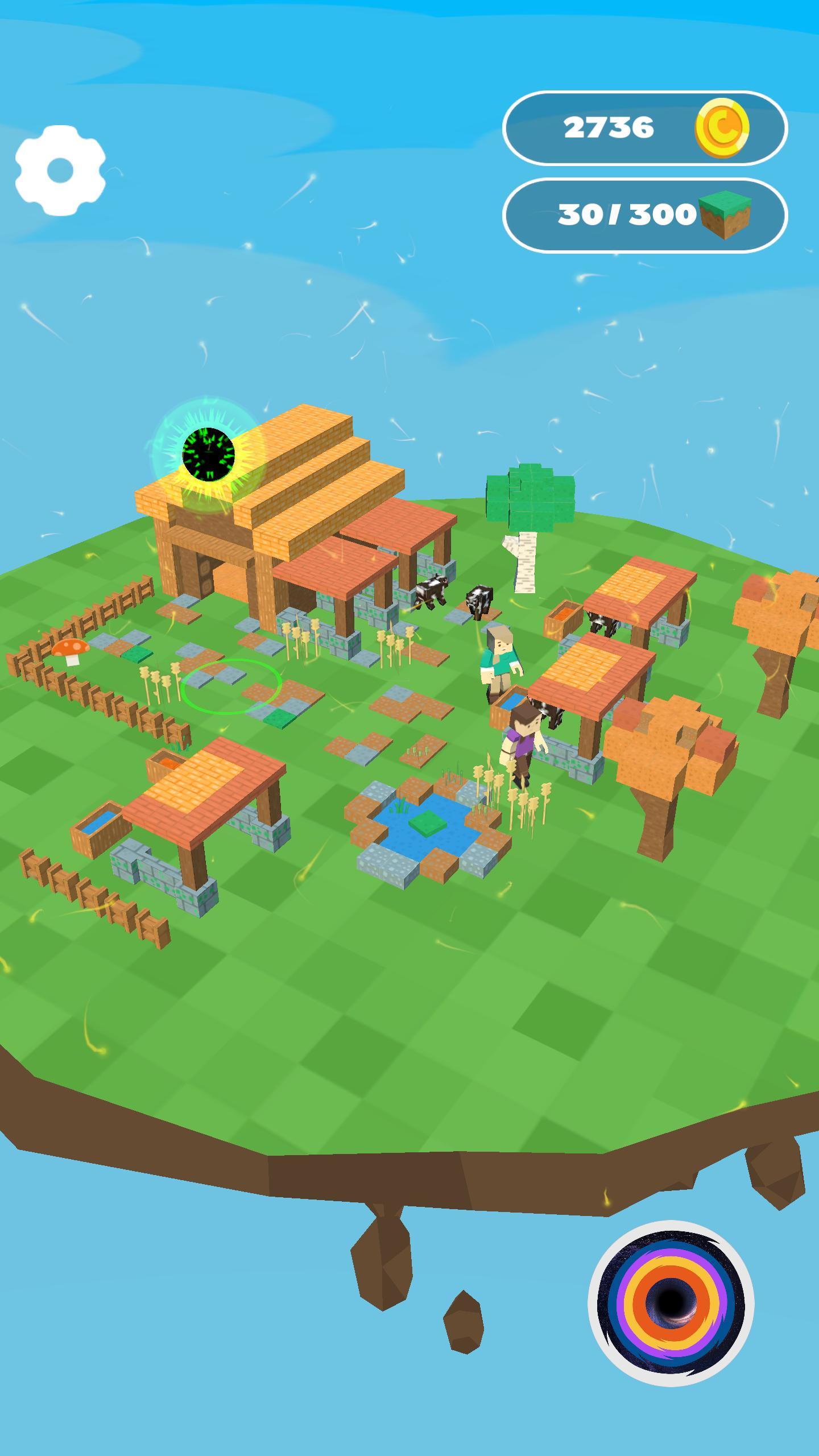 Hole Craft Game Screenshot