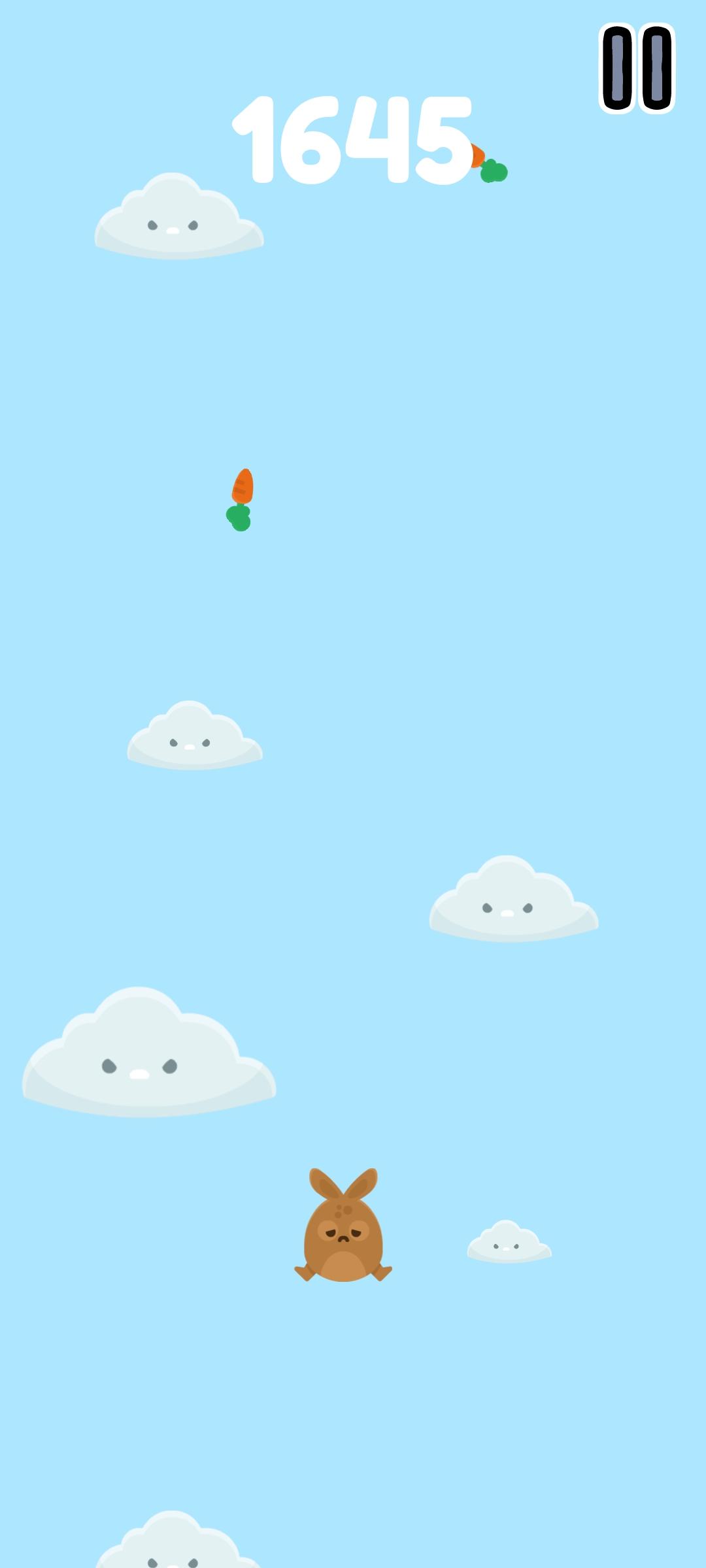 Captura de Tela do Jogo Rabbit Jump