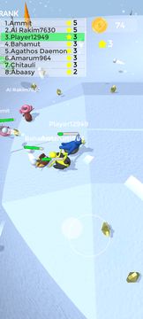 Snow Fighters.io Game Screenshot