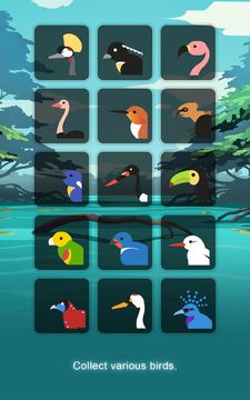Birdstopia - Idle Bird Clicker Oasis ゲームのスクリーンショット