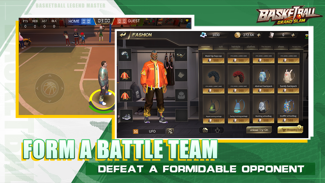 Screenshot of Basketball Grand Slam