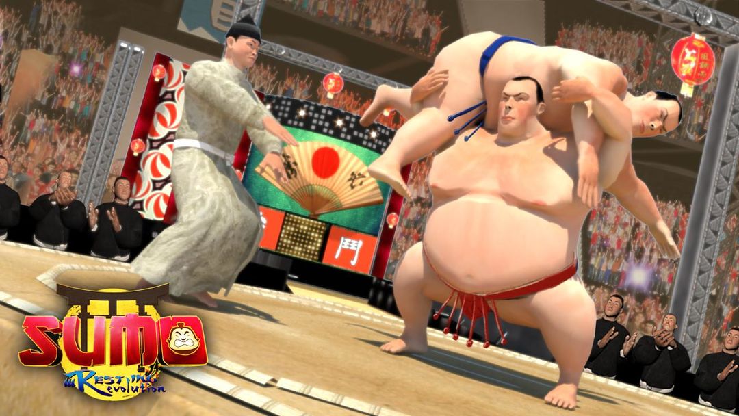 Screenshot of Sumo Wrestling - Grand Sumo Game : Revolution