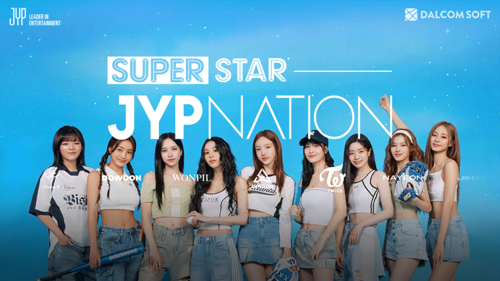 SUPERSTAR JYPNATION Game Screenshot